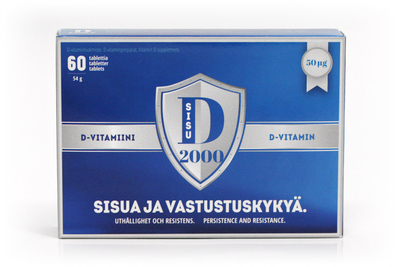 SISU D 1000 D-vitamiini 25 mcg